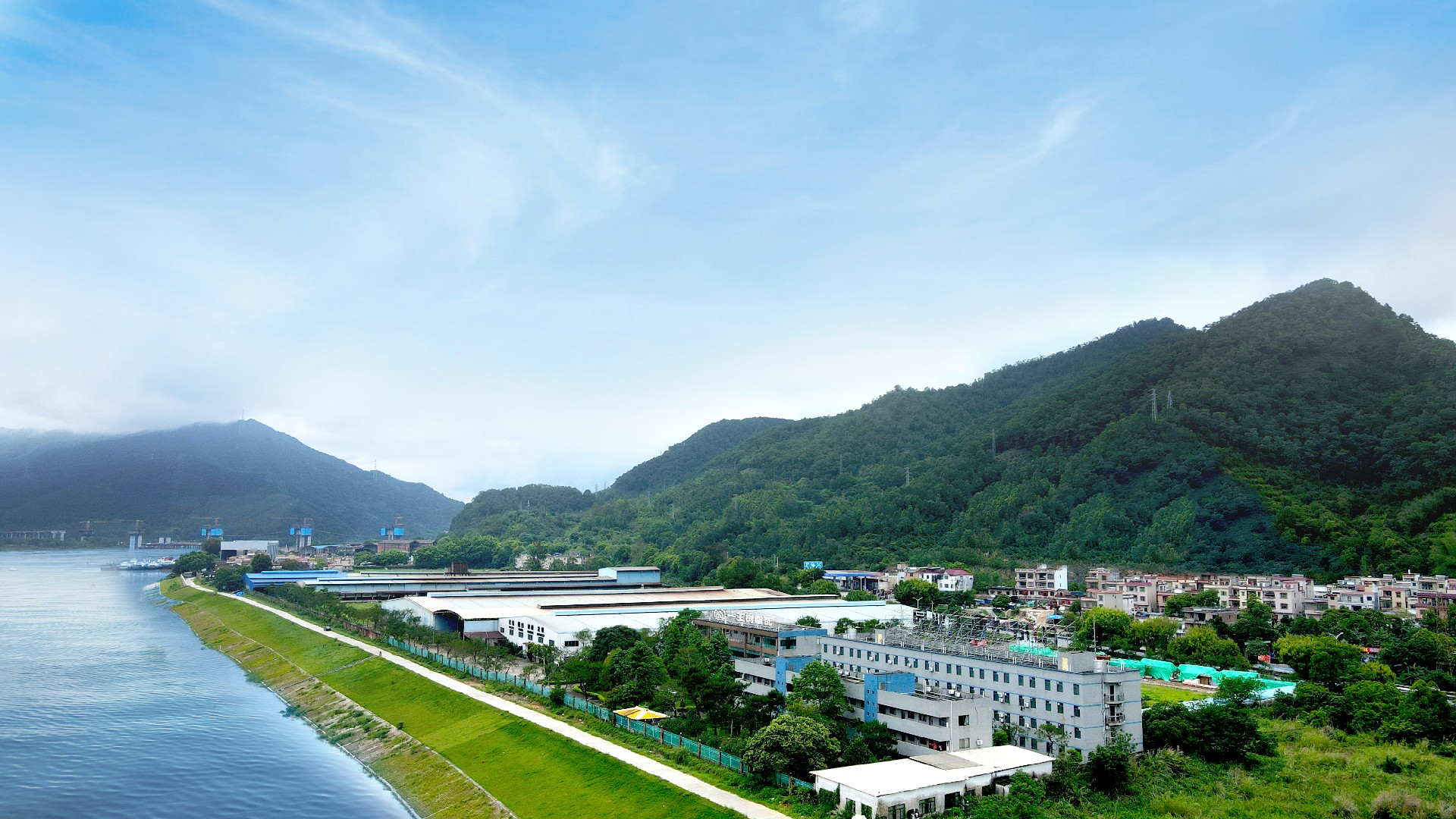 家家好厂区俯视全景